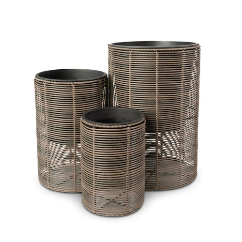 Blumenkübel vitarbo rattan - blumenkübel,