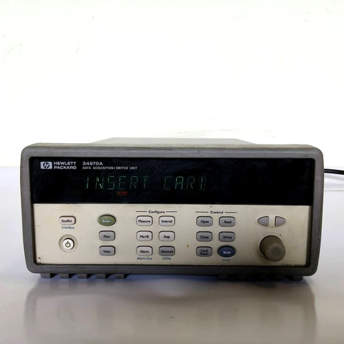 Hewlett packard 34970a - packard,