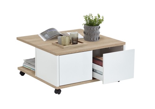 Couchtisch twin eiche - eiche, dekor