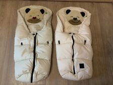 Odenwälder Babynest Mucki Fußsack für Tragewanne und Autositz NEU dunkles creme