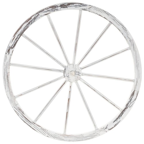 Holzrad deko rad 90 cm - ,