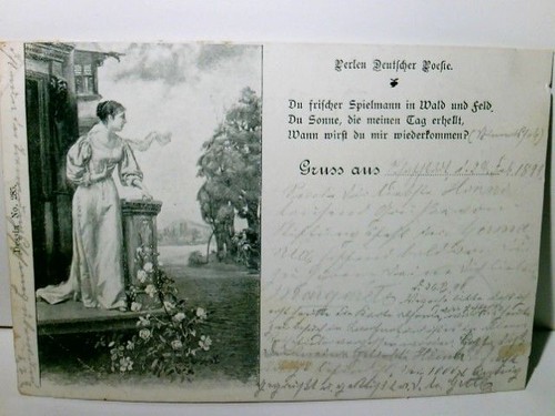 Gruss aus perlen deutscher - gruss,