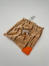 KIK ergee Schmusetuch Tiger Kuscheltuch Schnuffeltuch Spieltier braun orange gut