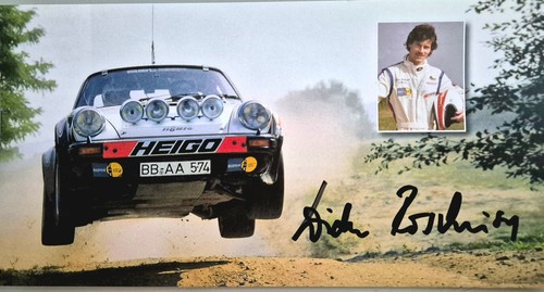 Autogrammkarte heigo porsche - autogrammkarte,