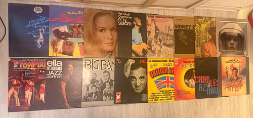 Schallplatten vinyl sammlung - schallplatten,