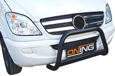 Frontbügel Edelstahl SCHWARZ