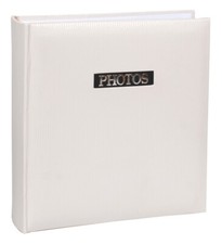 Elegance Fotoalbum in Wei� 29x32 cm 100 Seiten Jumbo Foto Album Buchalbum