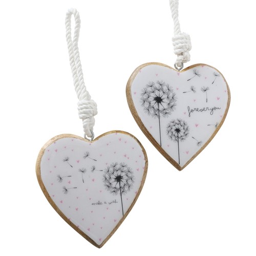 2er set herz - set, pusteblume