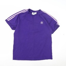 Adidas T-Shirt Unisex Lila M