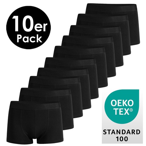 10er pack herren boxershorts - pack,