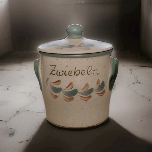 Steinzeug zwiebeltopf mit - steinzeug,