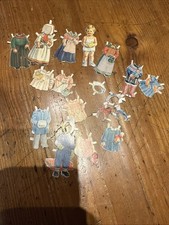 Anziehpuppe Vintage Papierpuppe