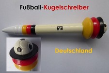 Kugelschreiber: Fußball SCHWARZ-ROT-GOLD
