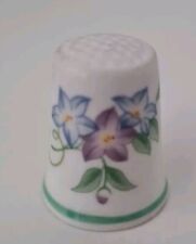 Sammler Fingerhut aus Porzellan, Ackerwinden, Royal Worcester, England