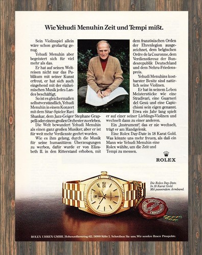 Rolex day date reklame - rolex, day-date
