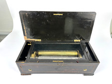 Antikes Große Walzenspielwerk Spieluhr Spieldose Walzenspieluhr Walzenspieldose