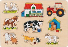 Steckpuzzle bauernhof x - bauernhof,