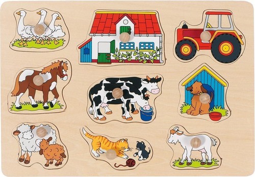 Steckpuzzle bauernhof x - steckpuzzle, 30