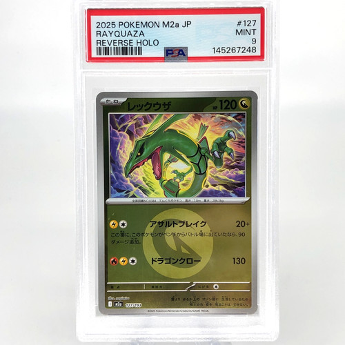 Psa pokemon card rayquaza - card,