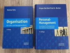 Fachbücher Bundle: Organisation (Vahs) & Personalmanagement (Berthel Becker)