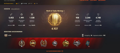 Wot account mit х - wot, eu
