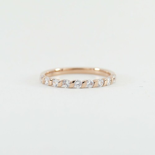 Diamanten memoire ring - memoire,