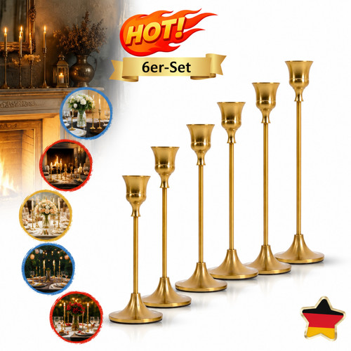 Stück metall kerzenhalter - stück,
