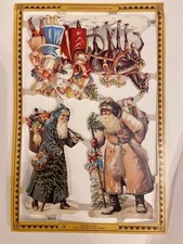 Glanzbild  Weihnachtszeit nach