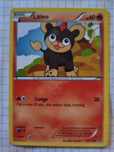 Pokémonkarte leufeo 114 - leufeo, 22/114