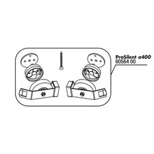 JBL ProSilent Membranset a400