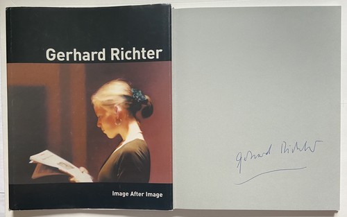 Gerhard richter signiert buch - richter,