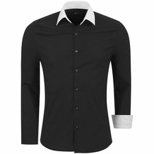 Herren Hemd Hemden Business Hochzeit Freizeit Slim Fit Bügelleicht Übergrößen. 