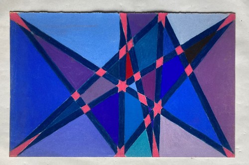 Pastell geometrische - pastell,
