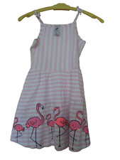 Palomino/ Mädchen  Sommer Kleid  Rosa /Weiß gestreift Gr. 116 (36.6)