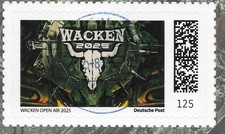 2025 Deutschland Mi. Sonderedition "Wacken Open Air 2025 "Jahreslogo "gest.