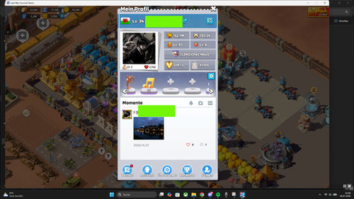 Last war survival account - war,
