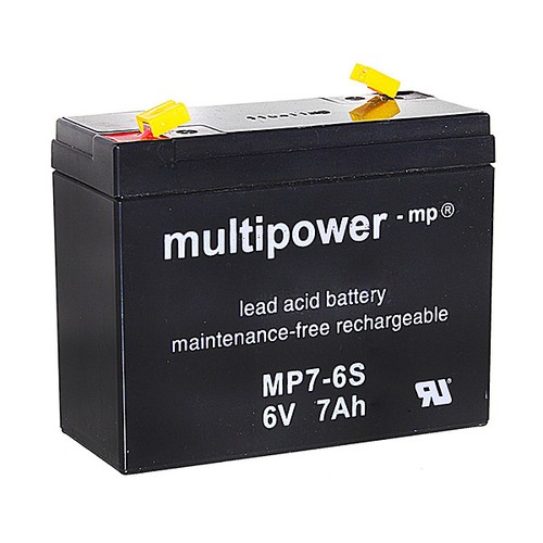 Multipower mp7 6v 7ah - multipower, mp7-6s