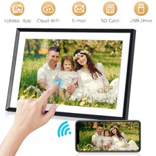 WLAN Digitaler Bilderrahmen 1280 * 800 IPS Touchscreen Elektronischer FotoRahmen