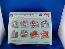 Diamond -Painting-Aufstellkarten Set "Winter/Weihnachten"/ K. Jittenmeier