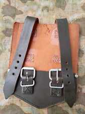 Original früher Bundeswehr Klappspatenhülle, BW Hülle, Ledertasche ** TOP **