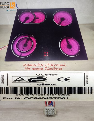 Günkol oc6404 kochfeld mit - günkol,