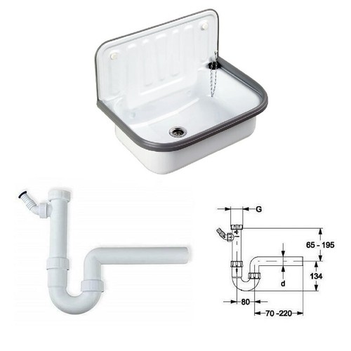 Stahlausgußbecken