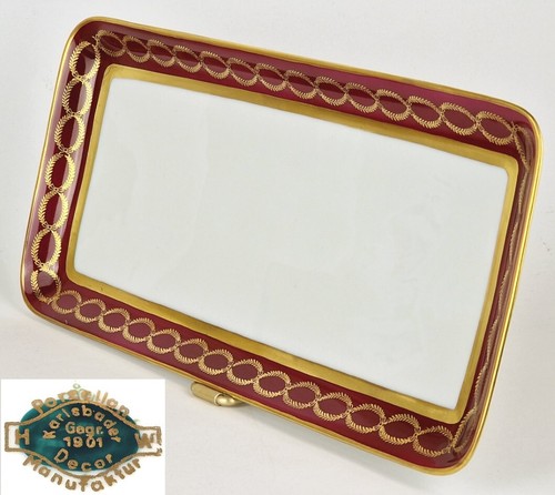 Vintage porzellan tablett - vintage,