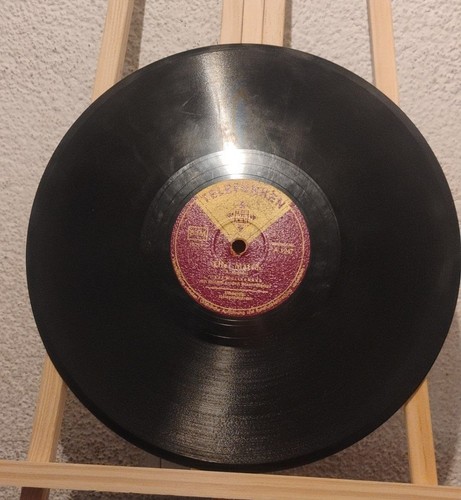 Schellackplatte telefunken - schellackplatte,