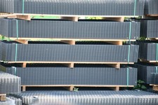 Doppelstabmattenzaun einzelnd