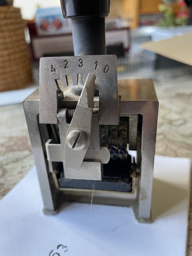 Paginierstempel von reiner - paginierstempel,