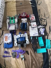 Transformers G1, Master Overlord 1988, Sixshot 1987, Optimus Prime 1987