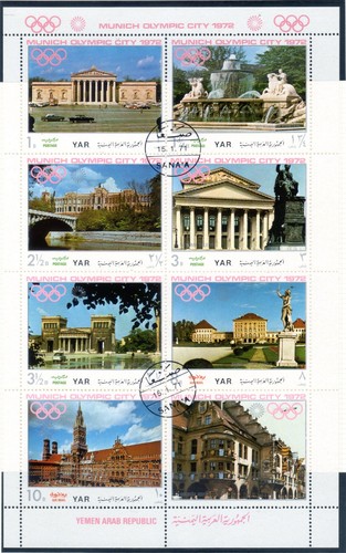 Briefmarken olympia 1972 - briefmarken,
