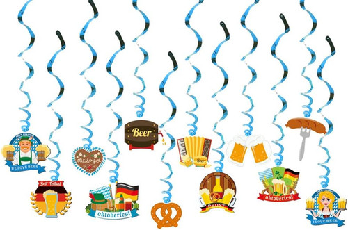 Oktoberfest hängedeko 24er - hängedeko,