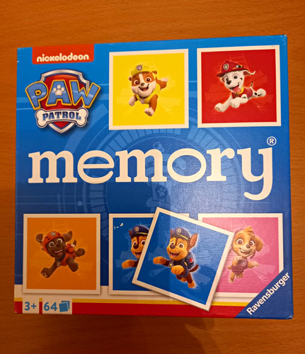 Ravensburger memory paw patrol - paw,